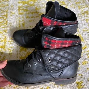 ROCK & CANDY Combat Boots